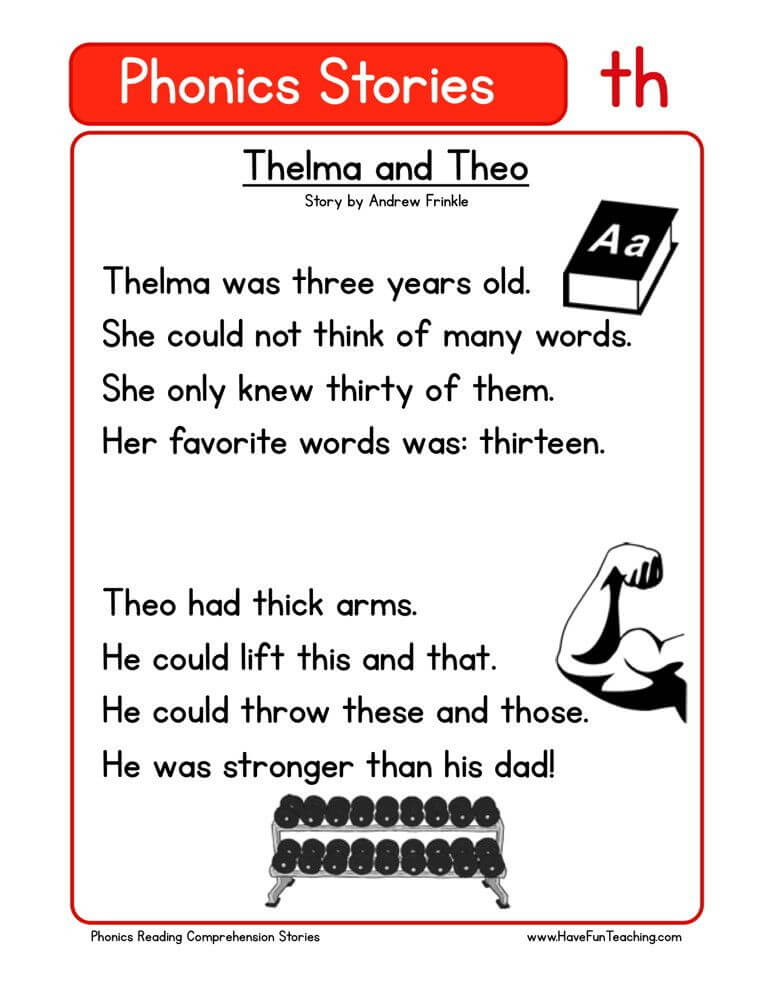 th phonics stories