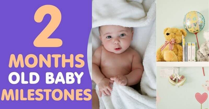 two month old baby milestone